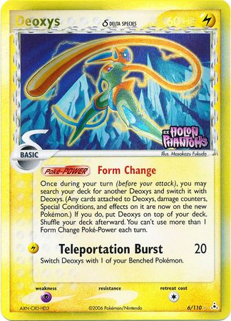 Deoxys (6/110) (Delta Species) (Stamped) [EX: Holon Phantoms] | L.A. Mood Comics and Games