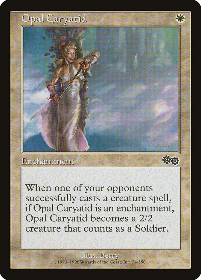 Opal Caryatid [Urza's Saga] | L.A. Mood Comics and Games