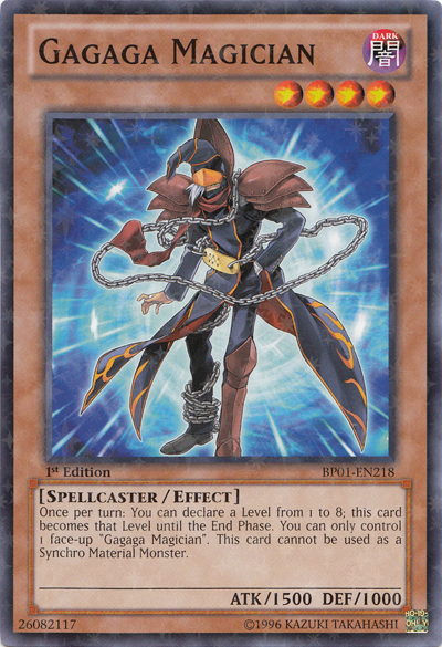 Gagaga Magician [BP01-EN218] Starfoil Rare | L.A. Mood Comics and Games