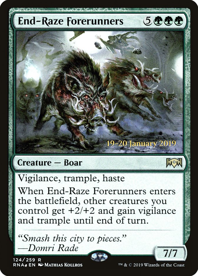 End-Raze Forerunners [Ravnica Allegiance Prerelease Promos] | L.A. Mood Comics and Games