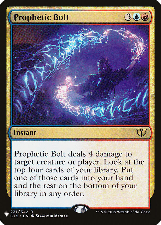 Prophetic Bolt [Mystery Booster] | L.A. Mood Comics and Games
