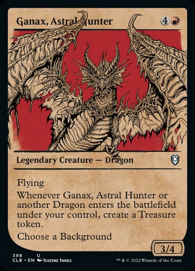 Ganax, Astral Hunter (Showcase) [Commander Legends: Battle for Baldur's Gate] | L.A. Mood Comics and Games