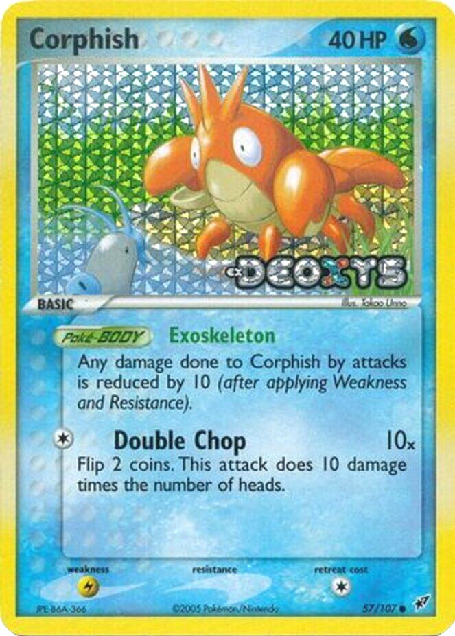 Corphish (57/107) (Stamped) [EX: Deoxys] | L.A. Mood Comics and Games