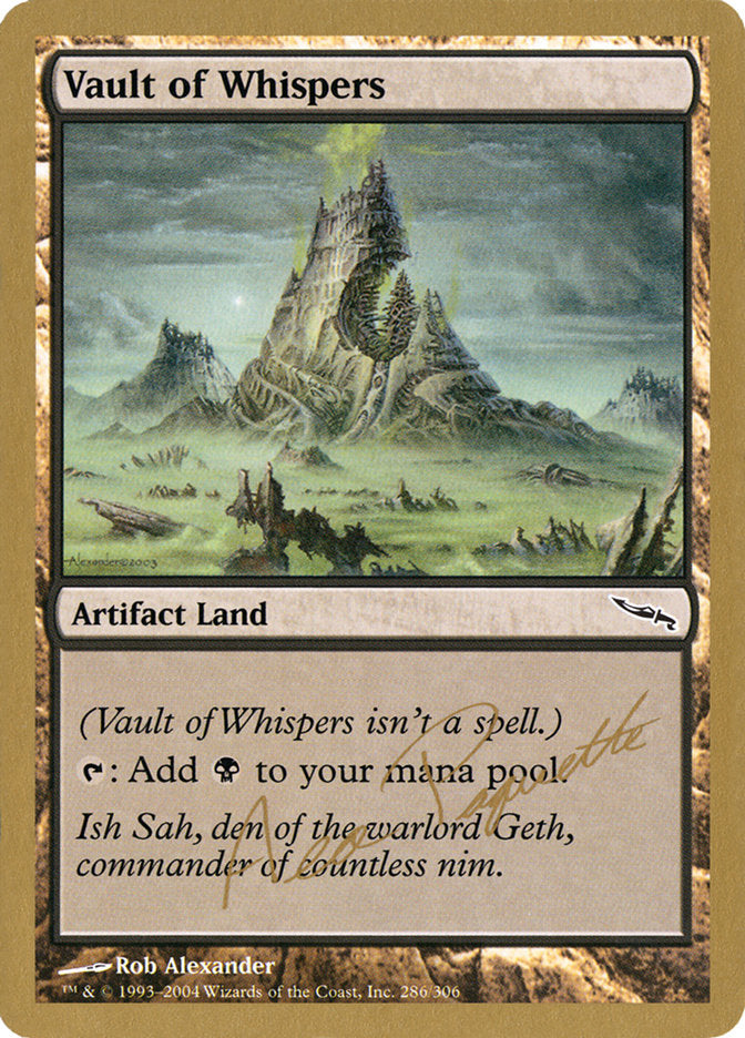 Vault of Whispers (Aeo Paquette) [World Championship Decks 2004] | L.A. Mood Comics and Games