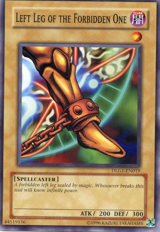 Left Leg of the Forbidden One [DLG1-EN019] Common | L.A. Mood Comics and Games