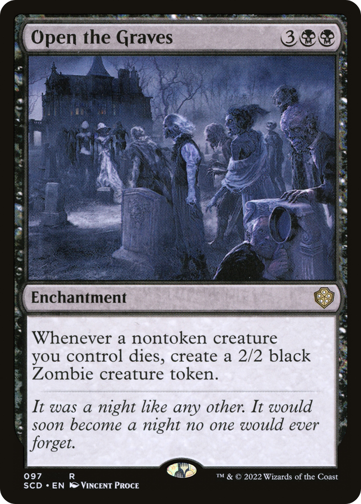 Open the Graves [Starter Commander Decks] | L.A. Mood Comics and Games
