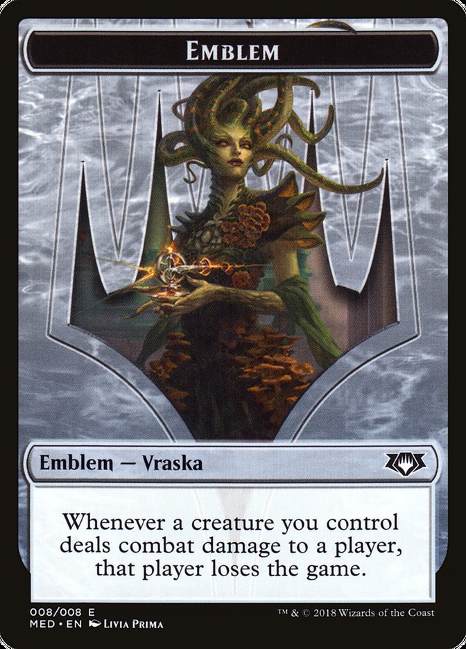 Vraska, Golgari Queen Emblem [Mythic Edition Tokens] | L.A. Mood Comics and Games