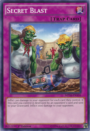 Secret Blast [MP16-EN104] Common | L.A. Mood Comics and Games