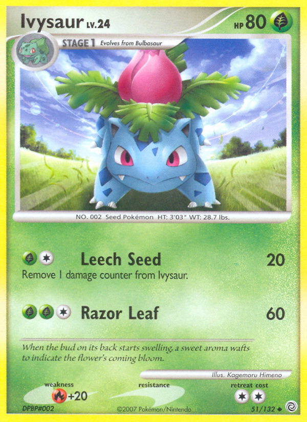 Ivysaur (51/132) [Diamond & Pearl: Secret Wonders] | L.A. Mood Comics and Games