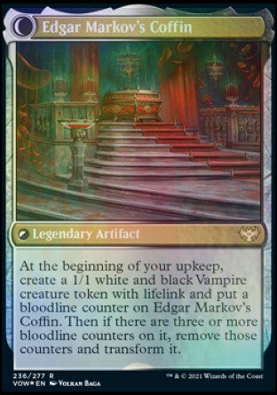 Edgar, Charmed Groom // Edgar Markov's Coffin [Innistrad: Crimson Vow Prerelease Promos] | L.A. Mood Comics and Games