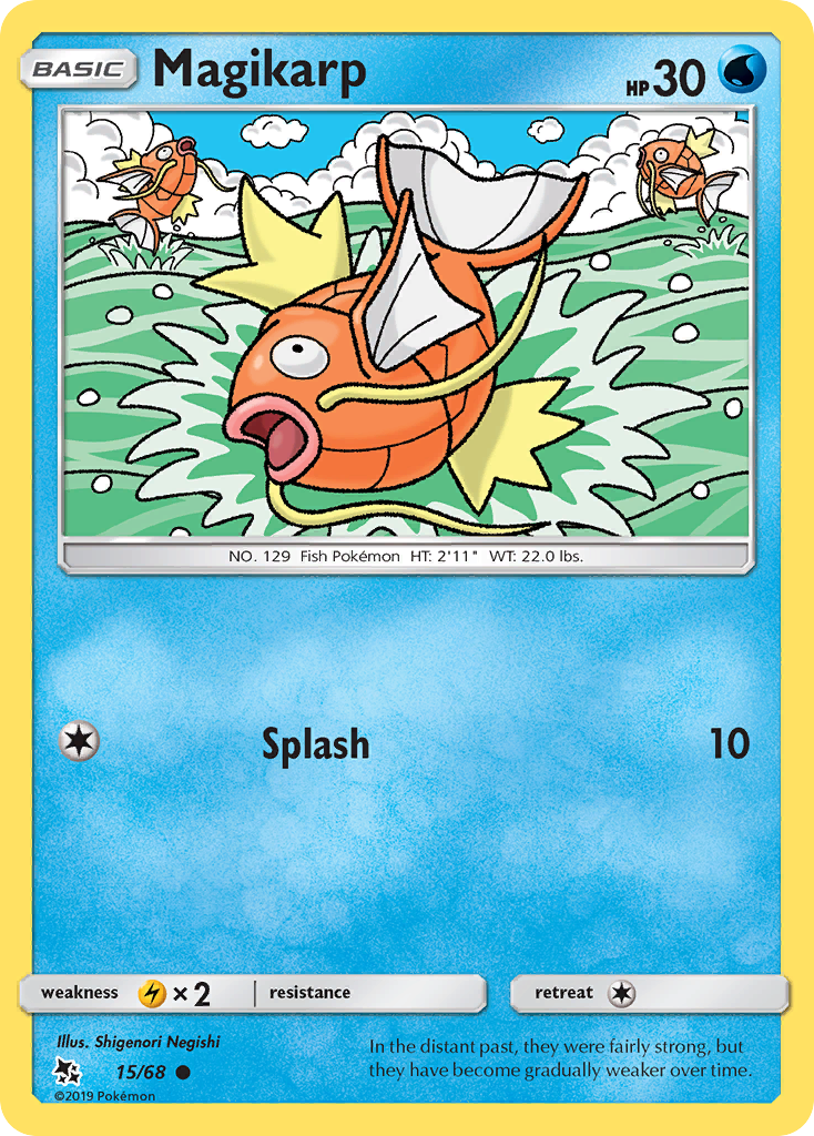 Magikarp (15/68) [Sun & Moon: Hidden Fates] | L.A. Mood Comics and Games