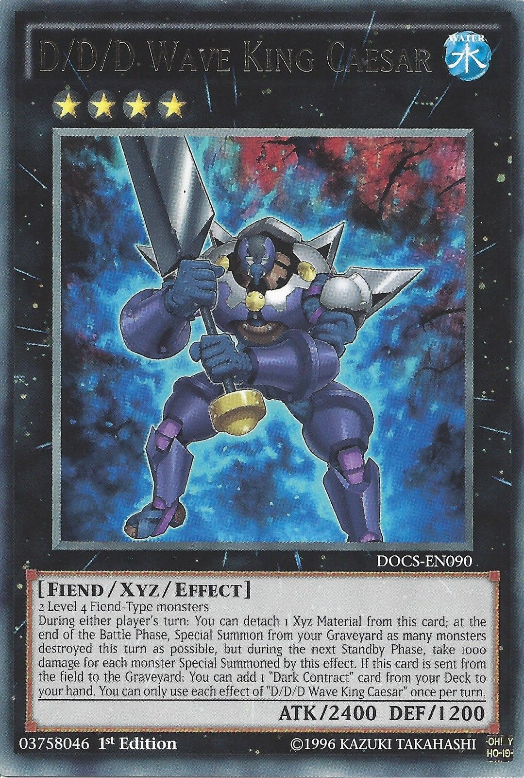 D/D/D Wave King Caesar [DOCS-EN090] Rare | L.A. Mood Comics and Games