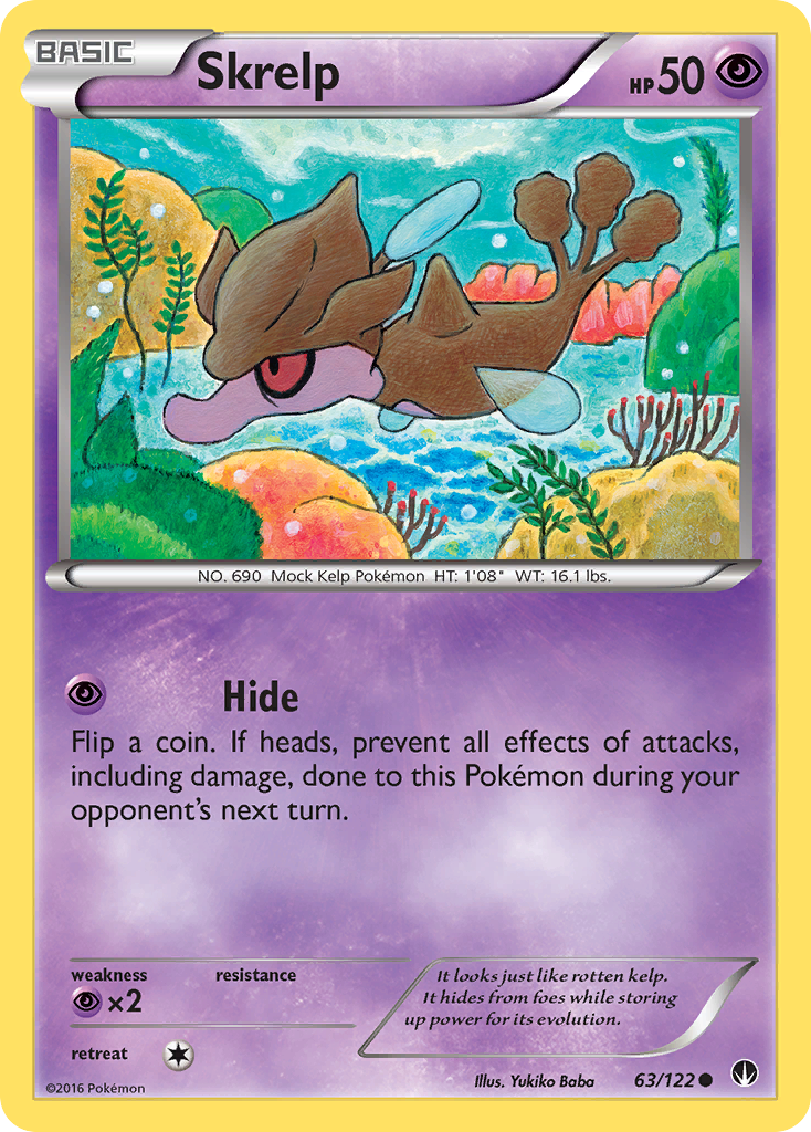 Skrelp (63/122) [XY: BREAKpoint] | L.A. Mood Comics and Games