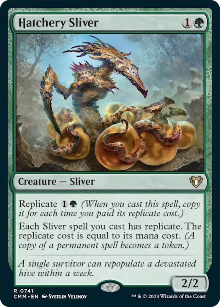 Hatchery Sliver [Commander Masters] | L.A. Mood Comics and Games