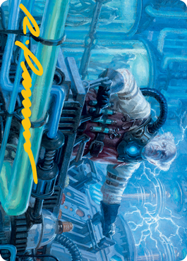 Ludevic, Necrogenius Art Card (Gold-Stamped Signature) [Innistrad: Midnight Hunt Art Series] | L.A. Mood Comics and Games