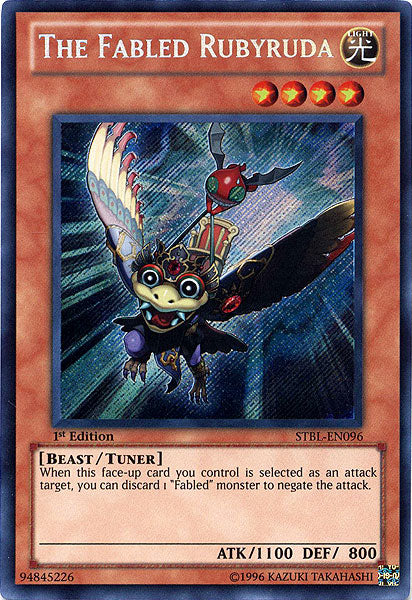 The Fabled Rubyruda [STBL-EN096] Secret Rare | L.A. Mood Comics and Games