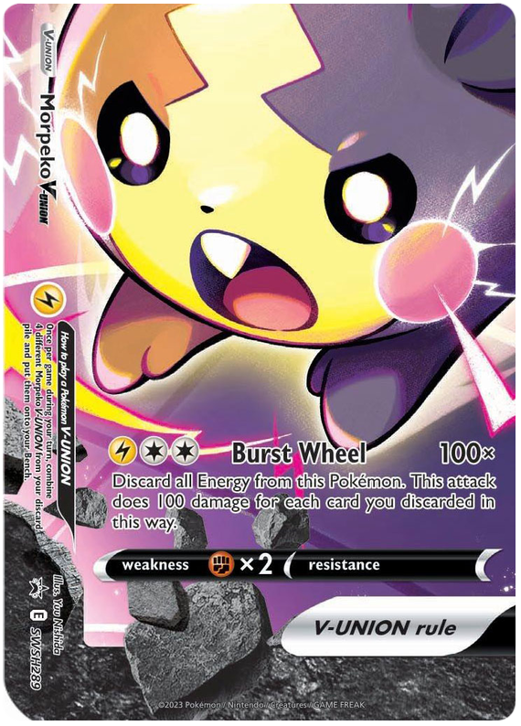 Morpeko V-Union (SWSH289) [Sword & Shield: Black Star Promos] | L.A. Mood Comics and Games