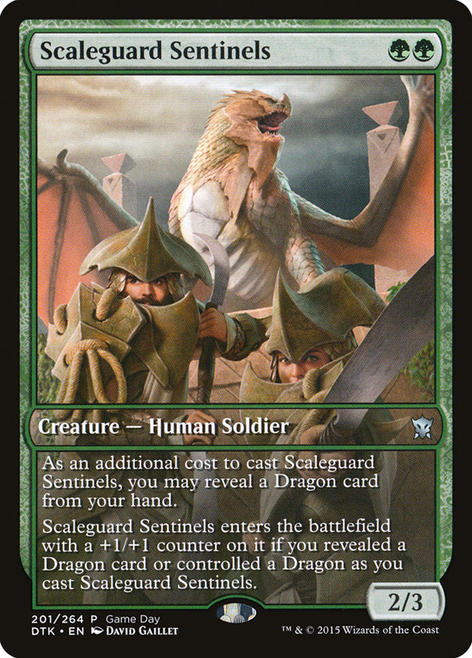 Scaleguard Sentinels (Game Day) [Dragons of Tarkir Promos] | L.A. Mood Comics and Games