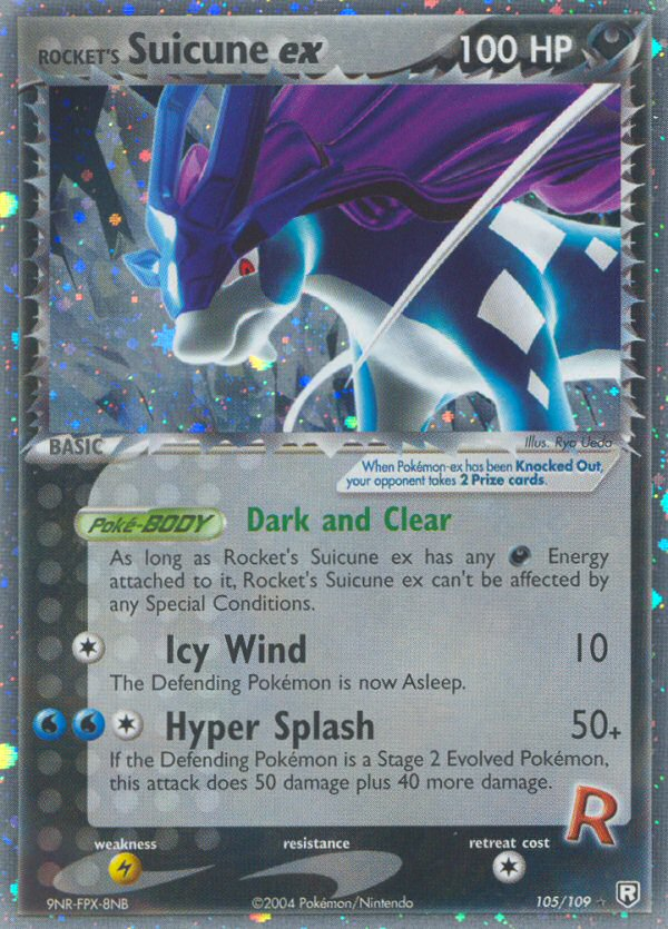 Rocket's Suicune ex (105/109) [EX: Team Rocket Returns] | L.A. Mood Comics and Games