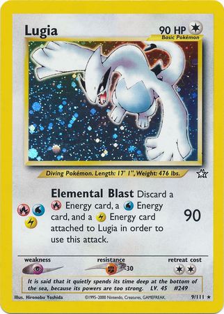 Lugia (9/111) [Neo Genesis Unlimited] | L.A. Mood Comics and Games