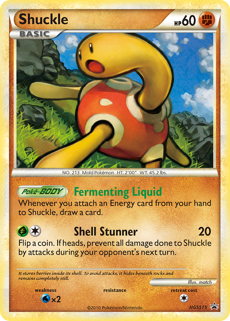 Shuckle (HGSS15) [HeartGold & SoulSilver: Black Star Promos] | L.A. Mood Comics and Games
