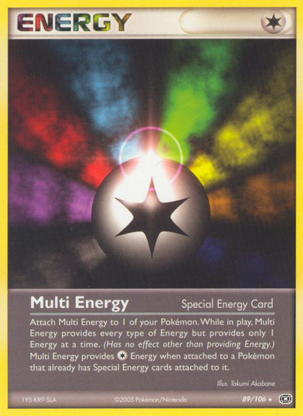 Multi Energy (89/106) [EX: Emerald] | L.A. Mood Comics and Games
