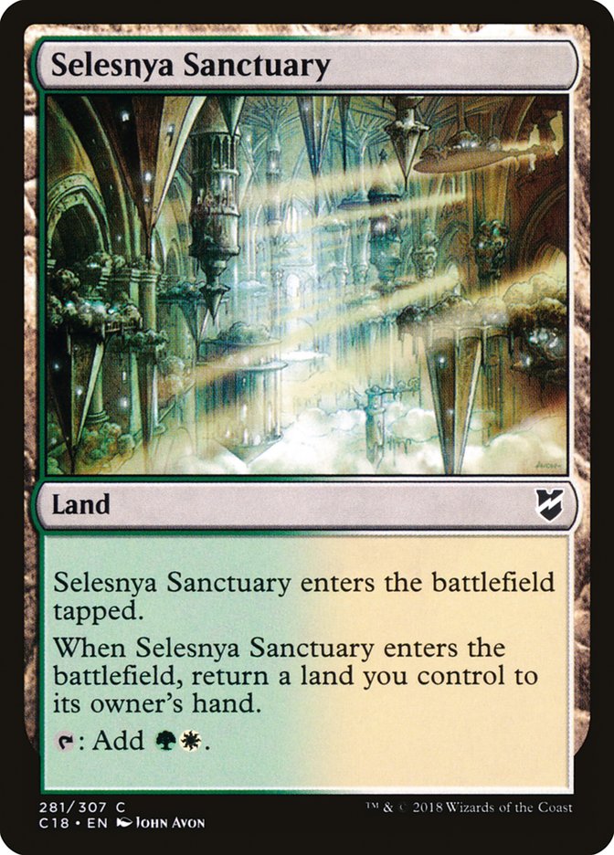 Selesnya Sanctuary [Commander 2018] | L.A. Mood Comics and Games