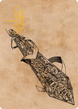 Stonespeaker Crystal Art Card (Gold-Stamped Signature) [Commander Legends: Battle for Baldur's Gate Art Series] | L.A. Mood Comics and Games