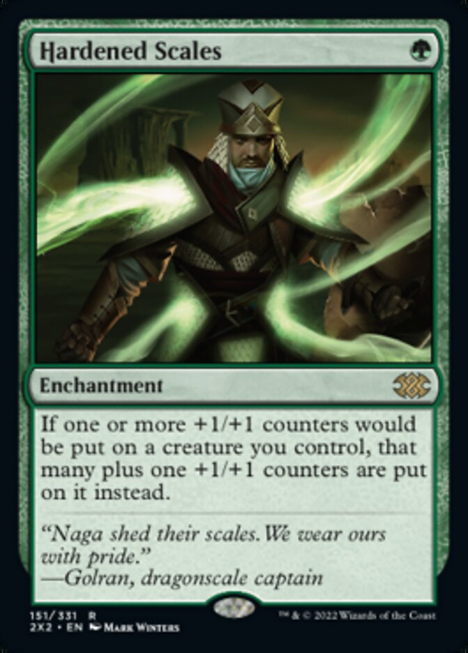 Hardened Scales [Double Masters 2022] | L.A. Mood Comics and Games