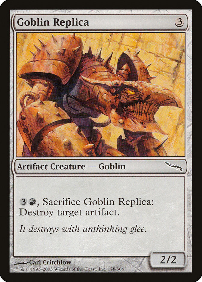 Goblin Replica [Mirrodin] | L.A. Mood Comics and Games