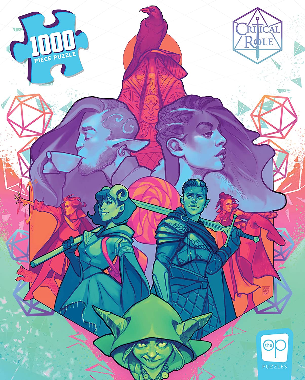 Puzzle: Critical Role #1 (1000pc) | L.A. Mood Comics and Games