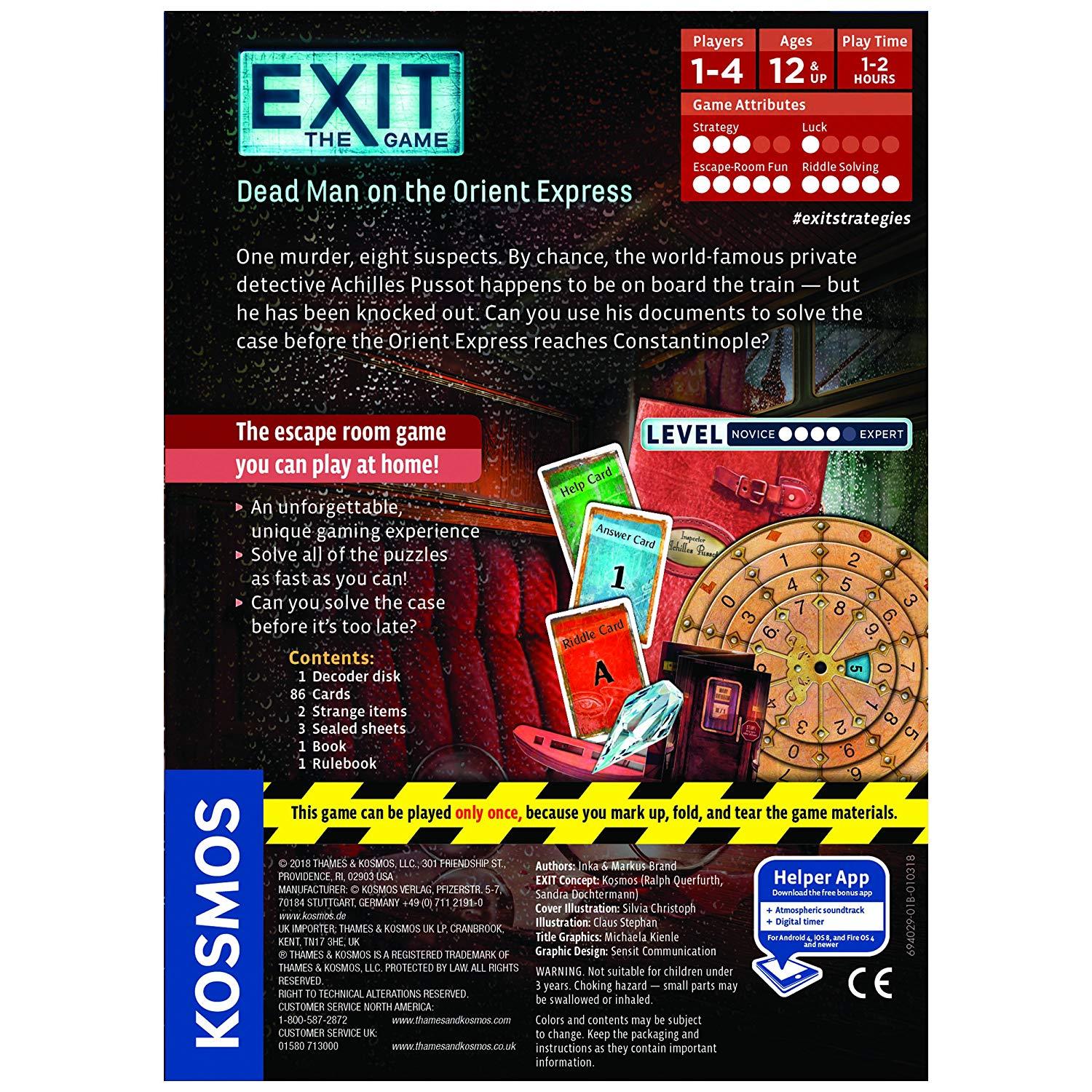 Exit: The Game - Dead Man on the Orient Express | L.A. Mood Comics and Games