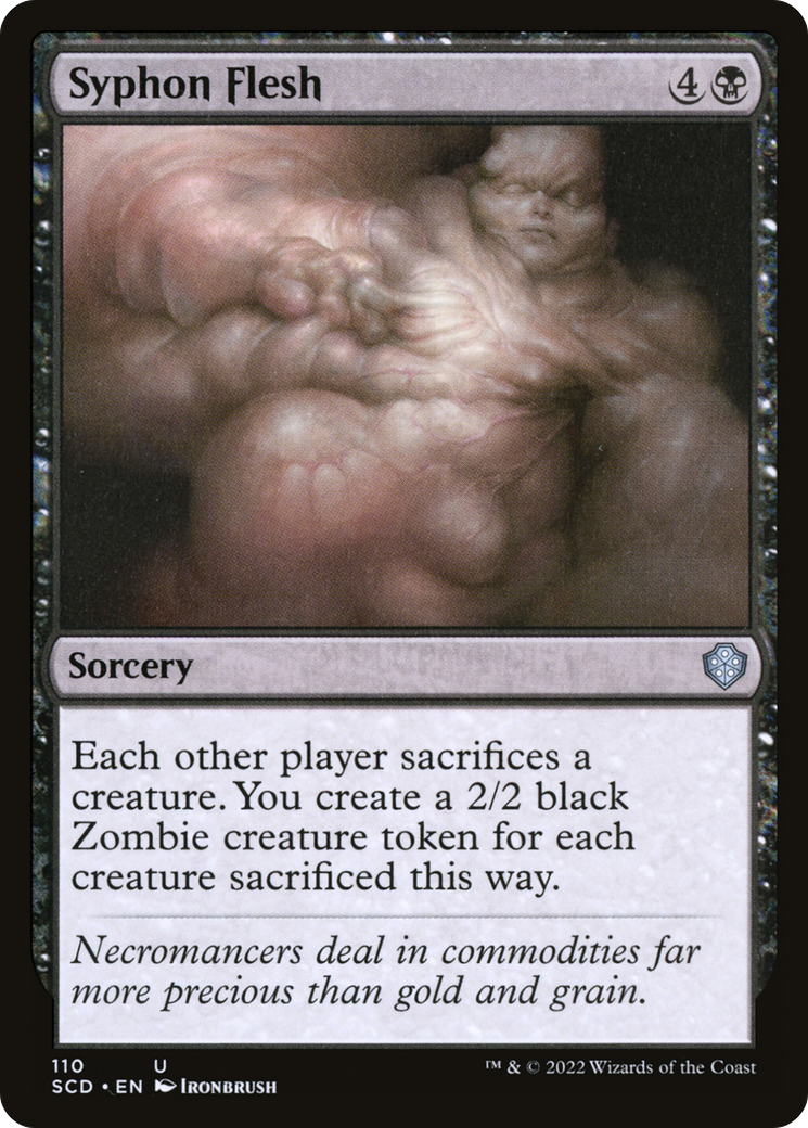 Syphon Flesh [Starter Commander Decks] | L.A. Mood Comics and Games