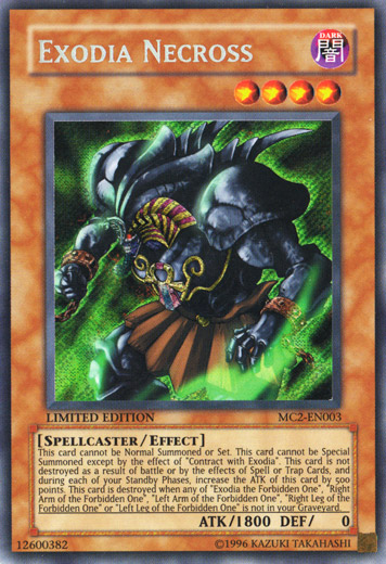 Exodia Necross [MC2-EN003] Secret Rare | L.A. Mood Comics and Games