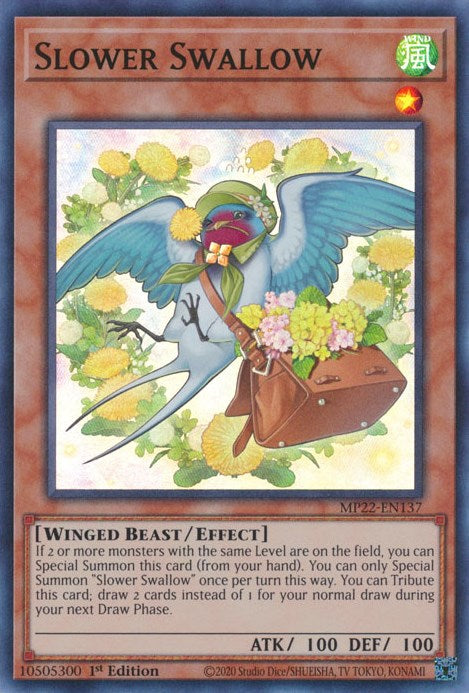 Slower Swallow [MP22-EN137] Super Rare | L.A. Mood Comics and Games