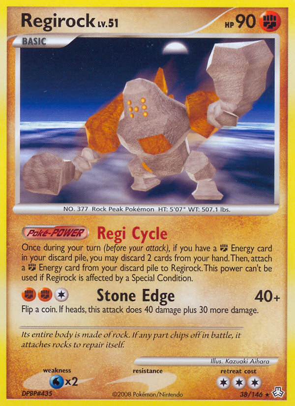 Regirock (38/146) [Diamond & Pearl: Legends Awakened] | L.A. Mood Comics and Games