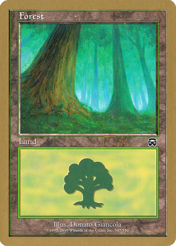 Forest (jt347a) (Jan Tomcani) [World Championship Decks 2001] | L.A. Mood Comics and Games