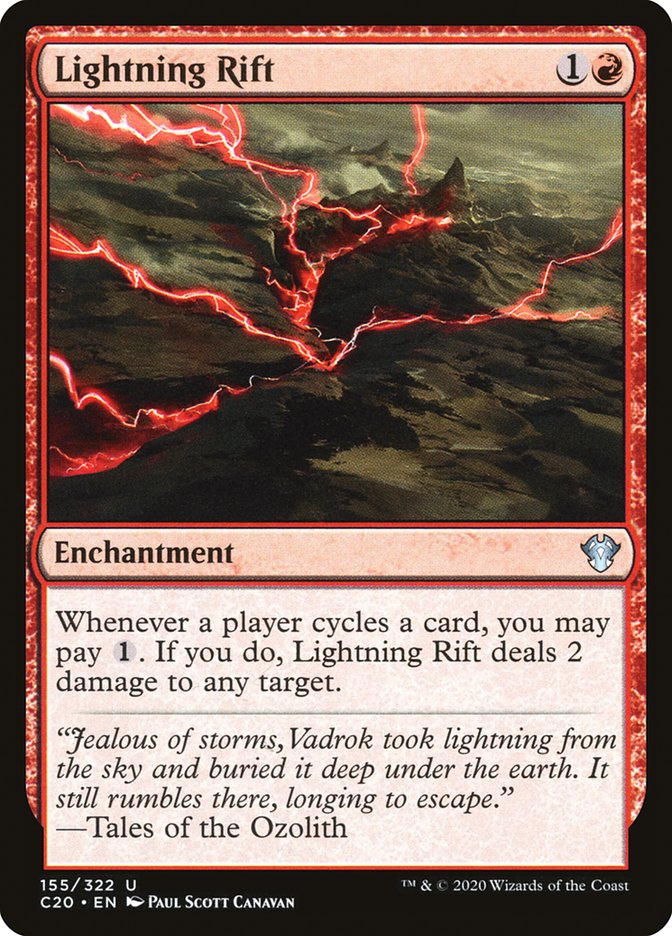 Lightning Rift [Commander 2020] | L.A. Mood Comics and Games