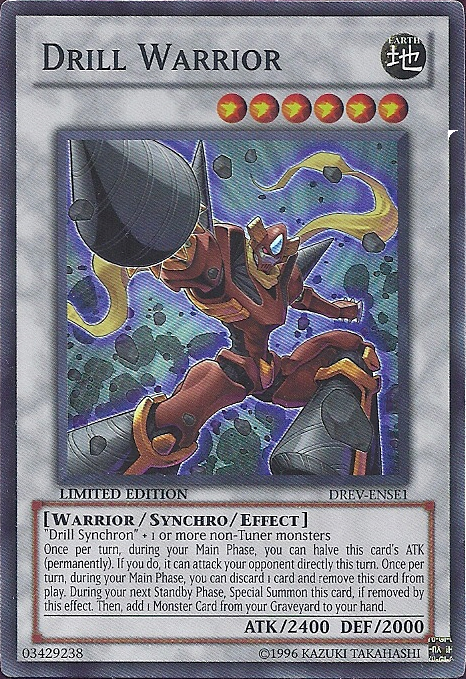 Drill Warrior [DREV-ENSE1] Super Rare | L.A. Mood Comics and Games