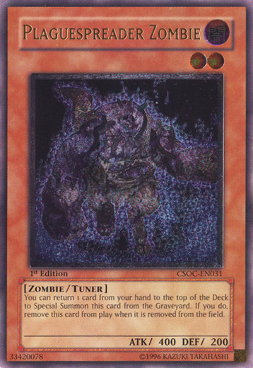 Plaguespreader Zombie (UTR) [CSOC-EN031] Ultimate Rare | L.A. Mood Comics and Games