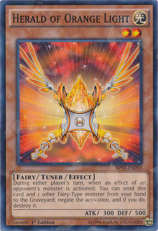 Herald of Orange Light [BP03-EN050] Shatterfoil Rare | L.A. Mood Comics and Games
