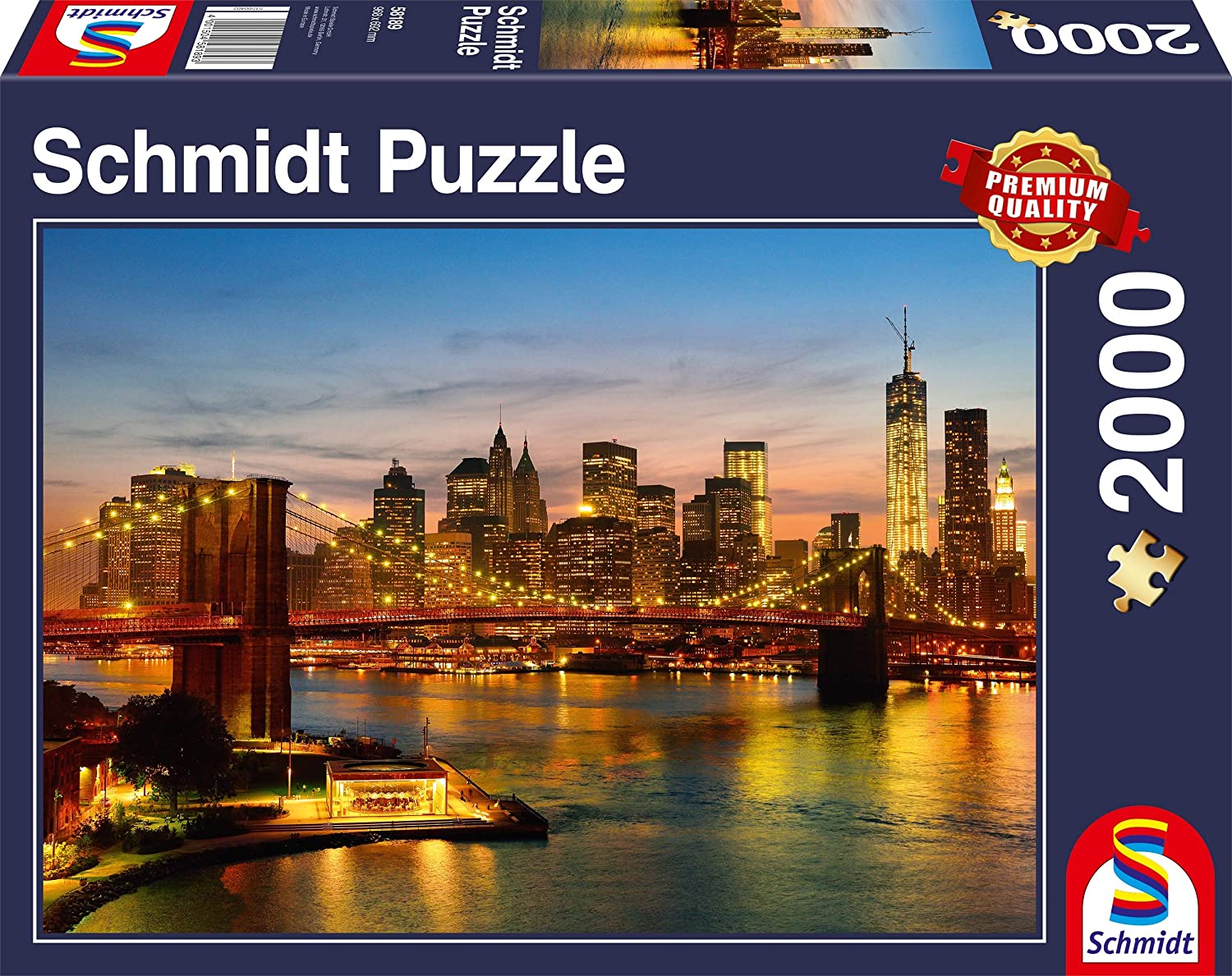 NEW YORK 2000 PIECE PUZZLE | L.A. Mood Comics and Games