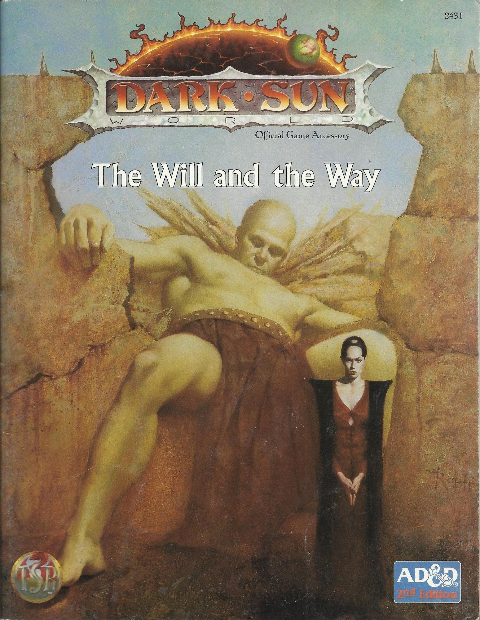 AD&D 2nd Ed. Dark Sun - The Will and the Way (USED) | L.A. Mood Comics and Games