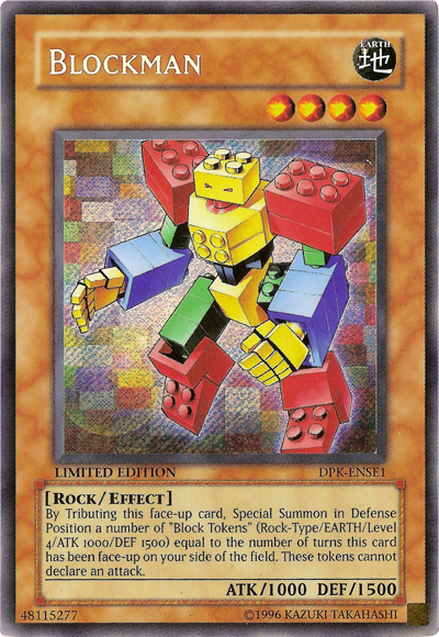 Blockman [DPK-ENSE1] Secret Rare | L.A. Mood Comics and Games