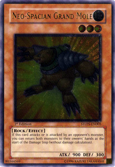 Neo-Spacian Grand Mole [STON-EN005] Ultimate Rare | L.A. Mood Comics and Games