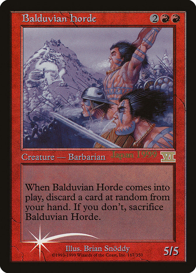 Balduvian Horde (Worlds) [World Championship Promos] | L.A. Mood Comics and Games