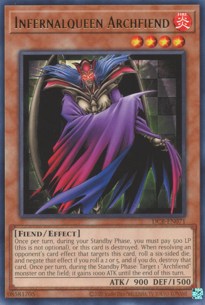 Infernalqueen Archfiend [DCR-EN071] Rare | L.A. Mood Comics and Games