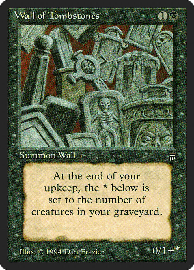 Wall of Tombstones [Legends] | L.A. Mood Comics and Games