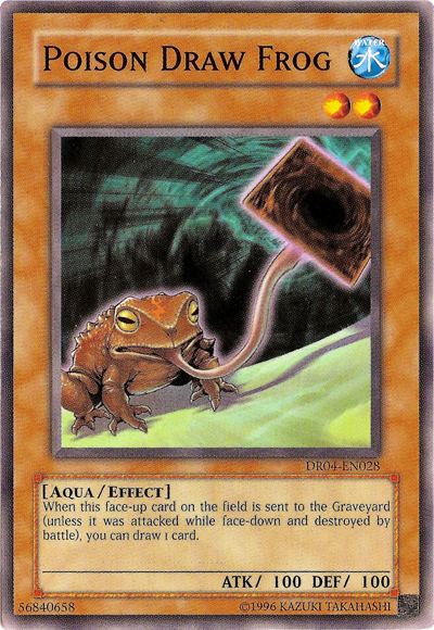 Poison Draw Frog [DR04-EN028] Common | L.A. Mood Comics and Games