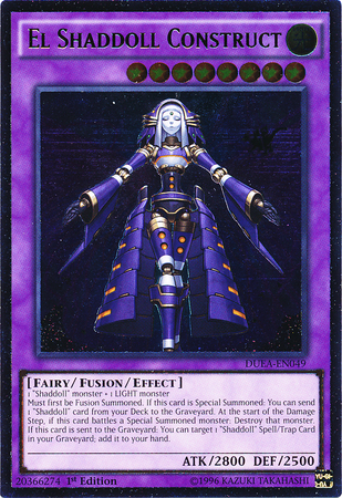El Shaddoll Construct (UTR) [DUEA-EN049] Ultimate Rare | L.A. Mood Comics and Games